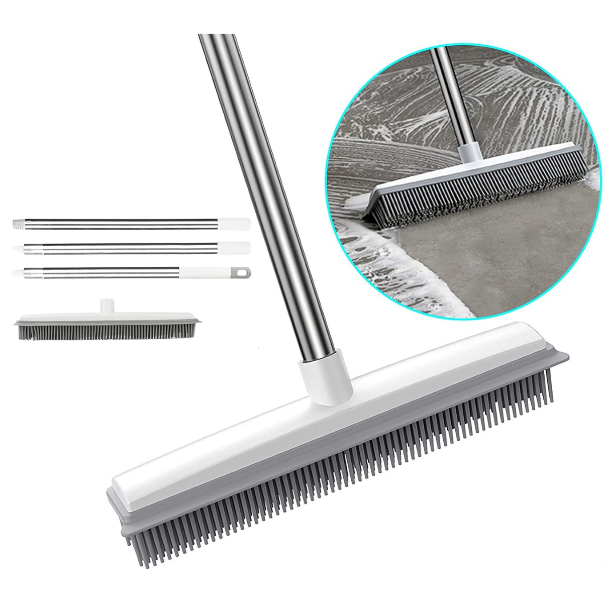 2-in-1 Bezem met Watertrekker