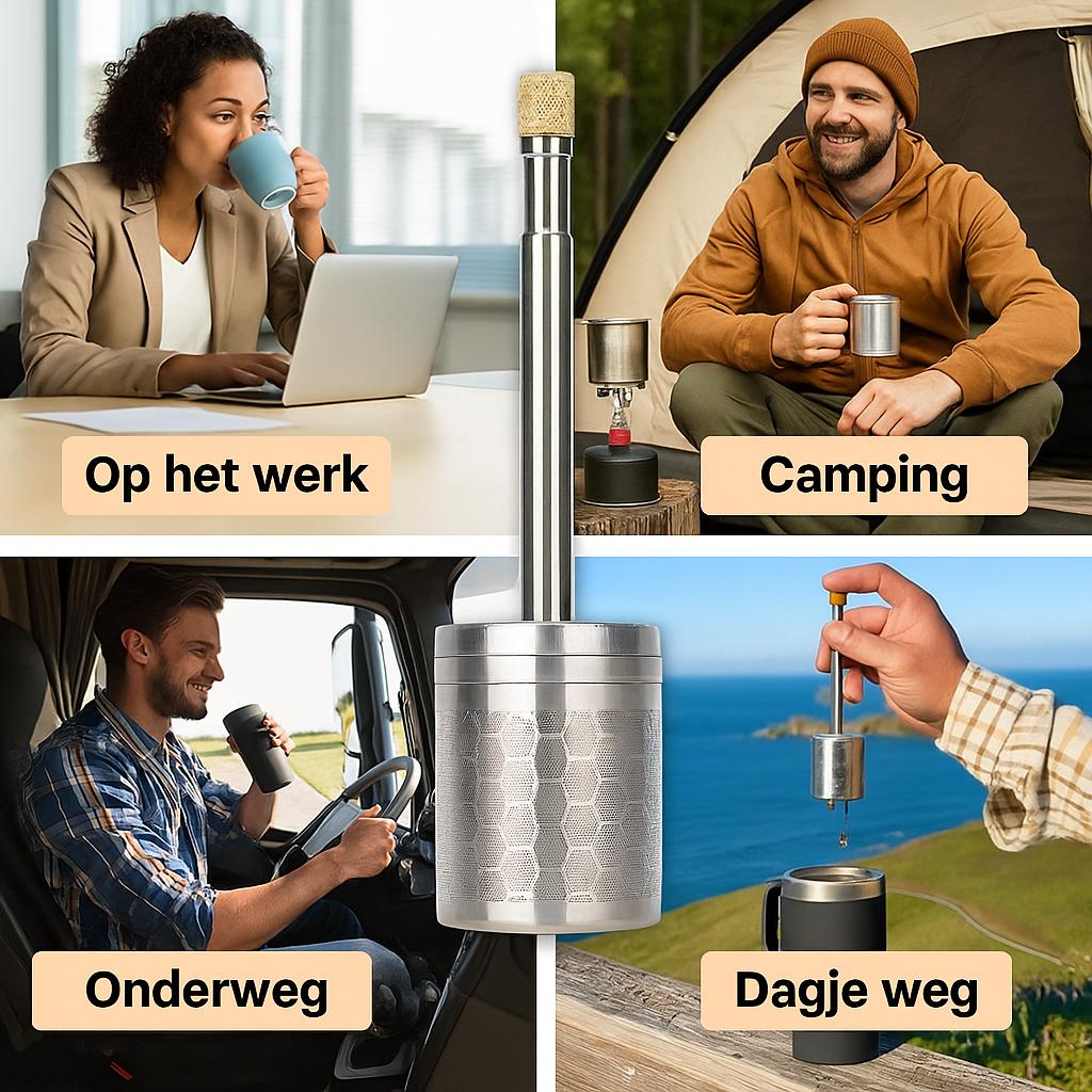 Koffie en thee press